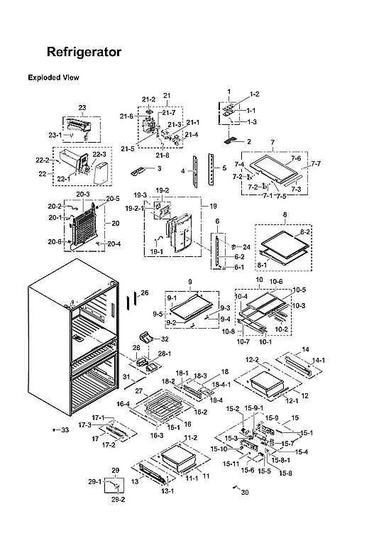 REFRIGERATOR PARTS