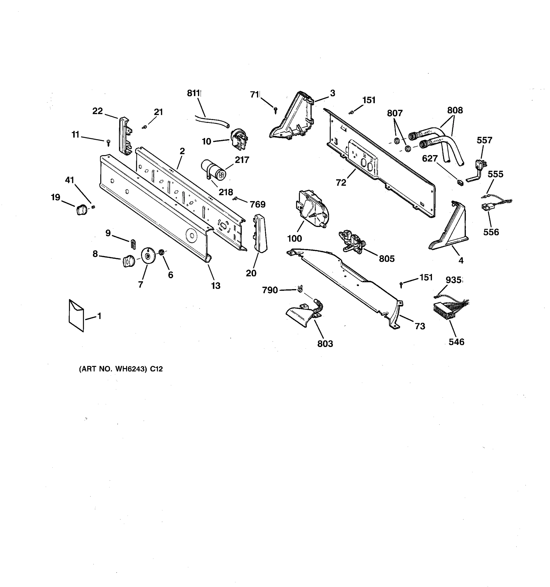 CONTROLS & BACKSPLASH