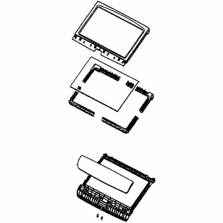 DC97-16762B Samsung Assembly Lid T.C.