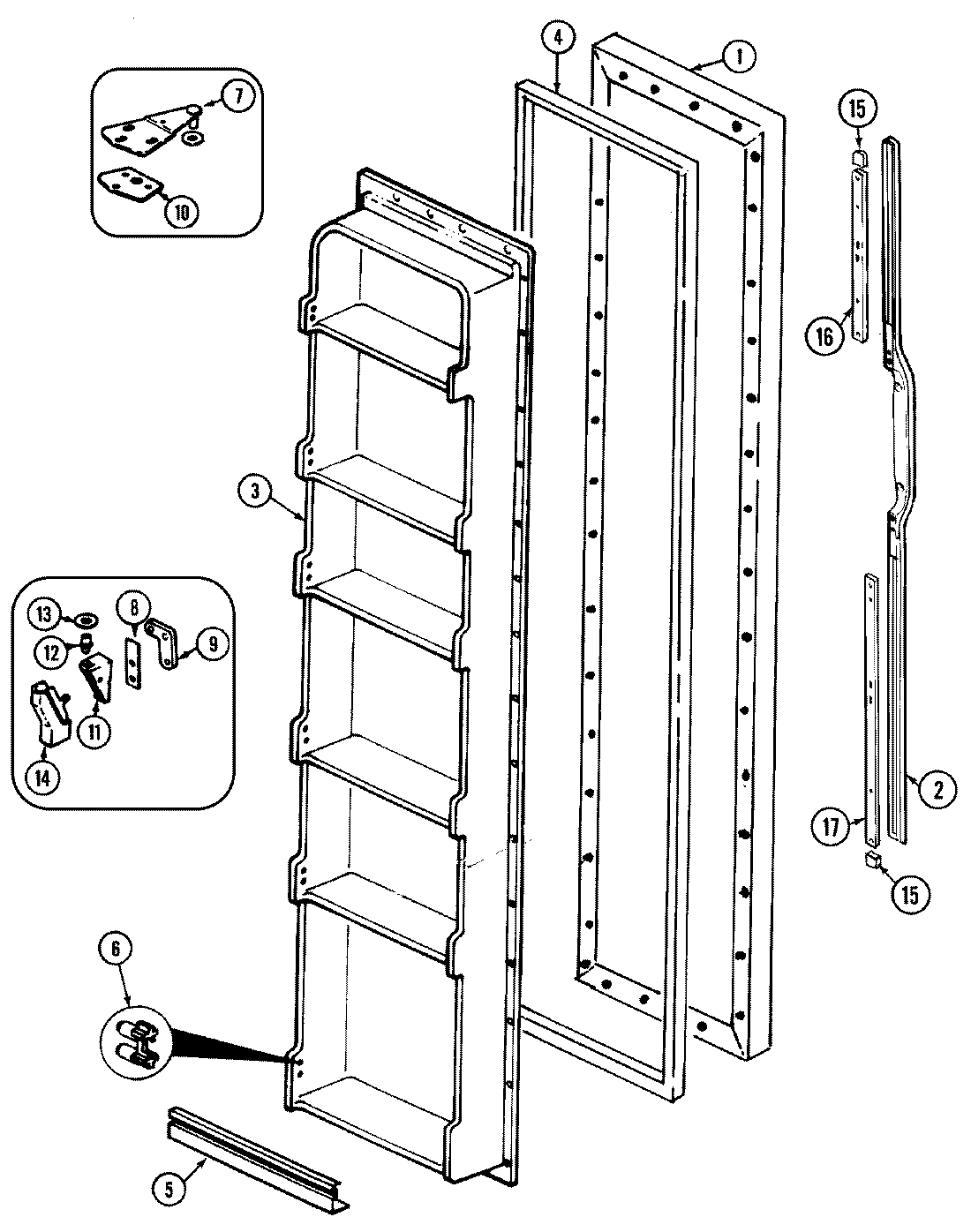 02 - FREEZER DOOR