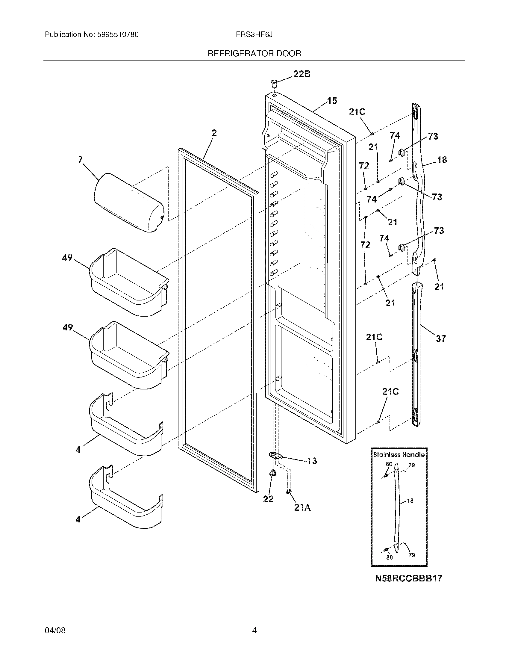 05 - REFRIGERATOR DOOR