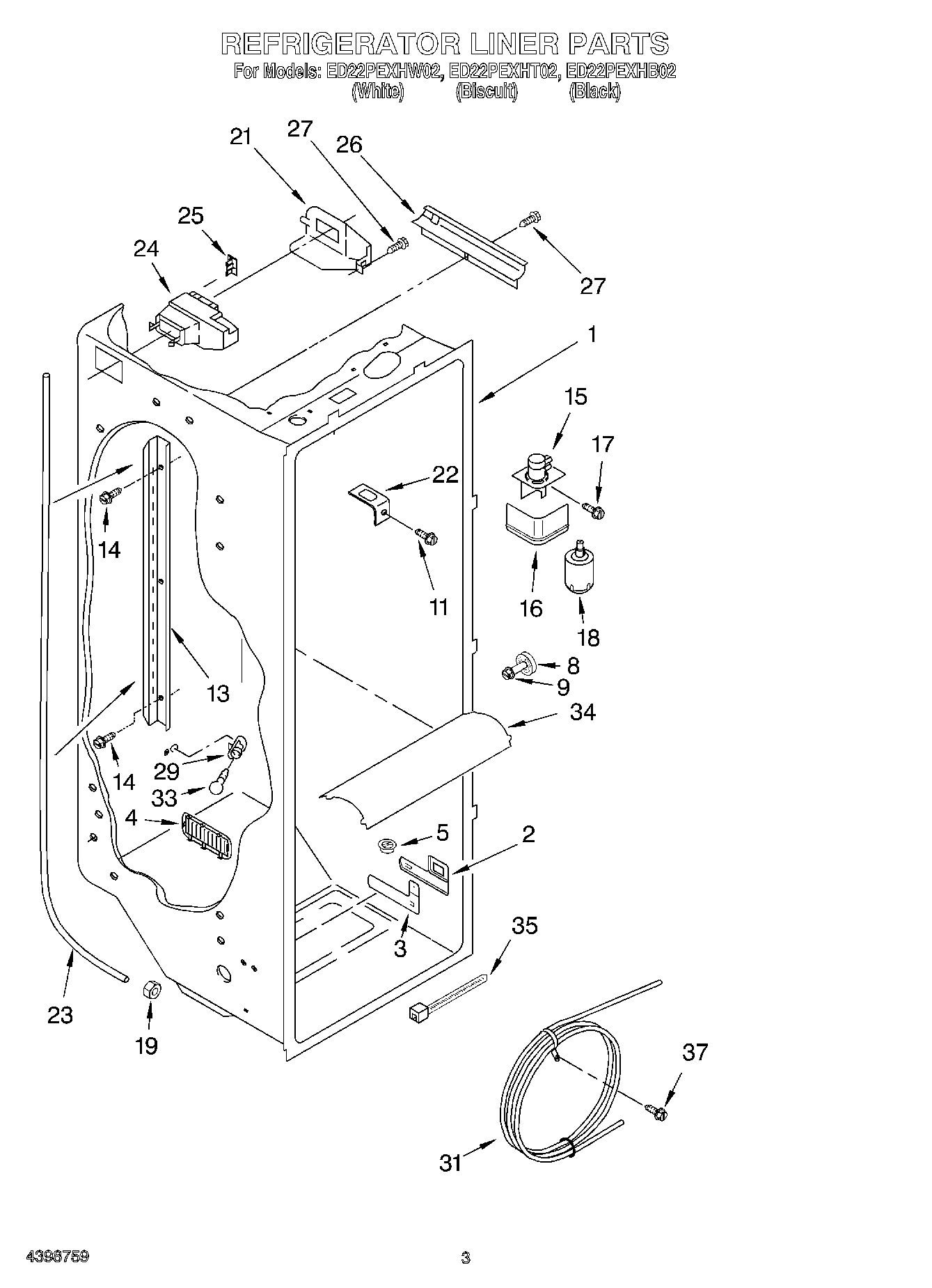 02 - REFRIGERATOR LINER