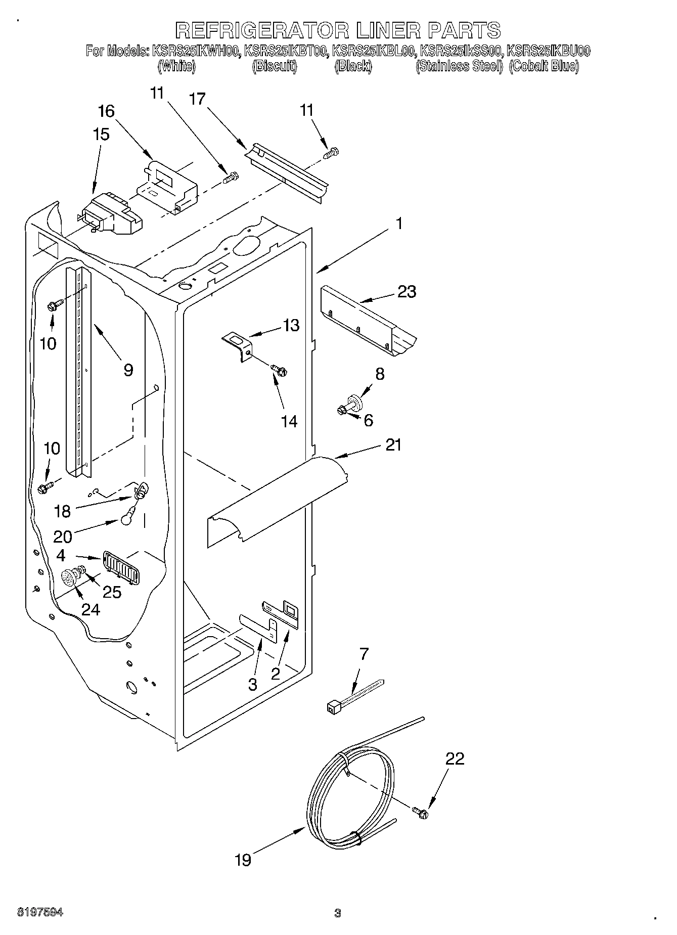02 - REFRIGERATOR LINER