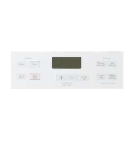 WB07X22662 GE Range Overlay T09
