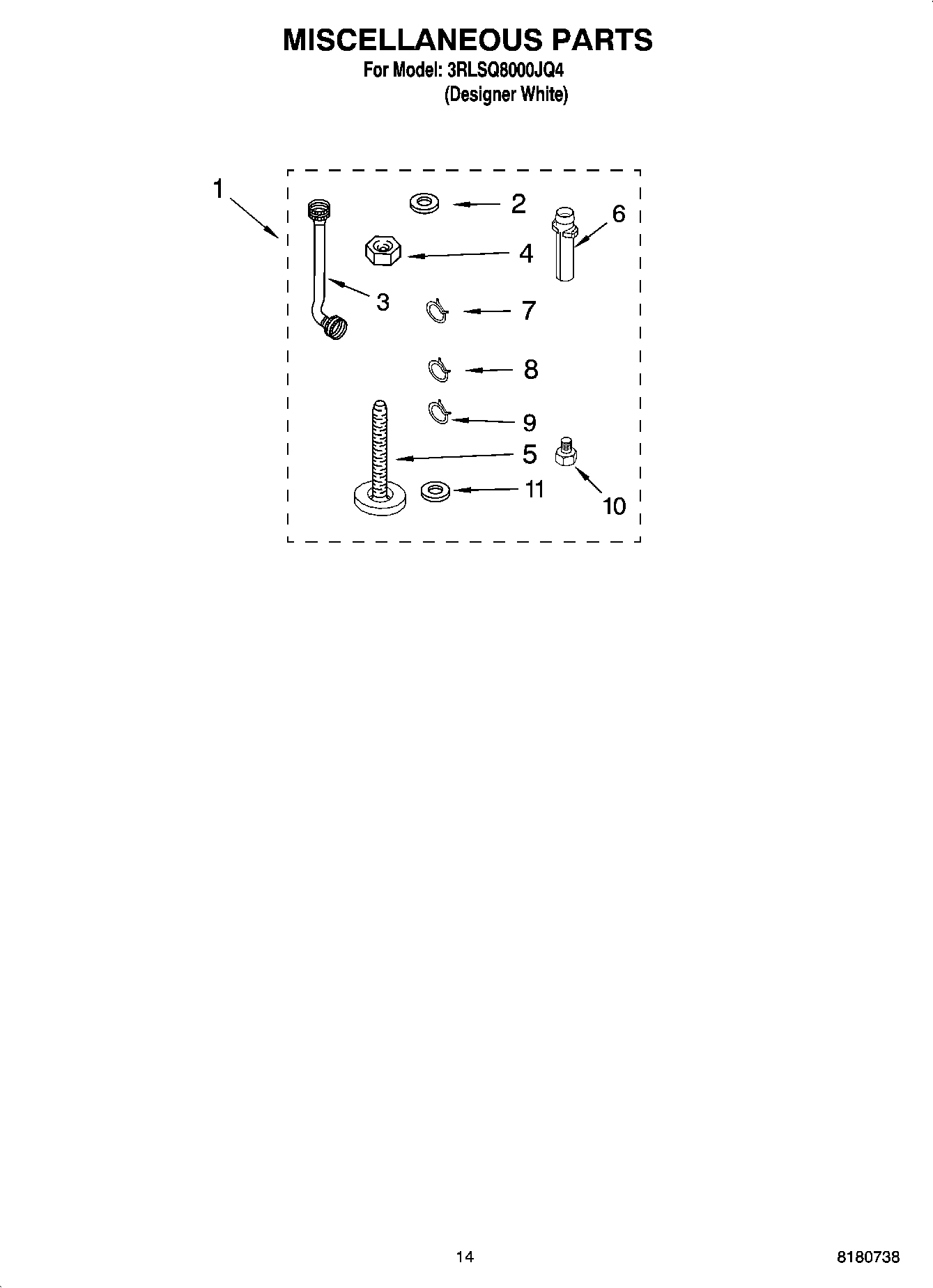 10 - MISCELLANEOUS PARTS, OPTIONAL PARTS (NOT INCLUDED)