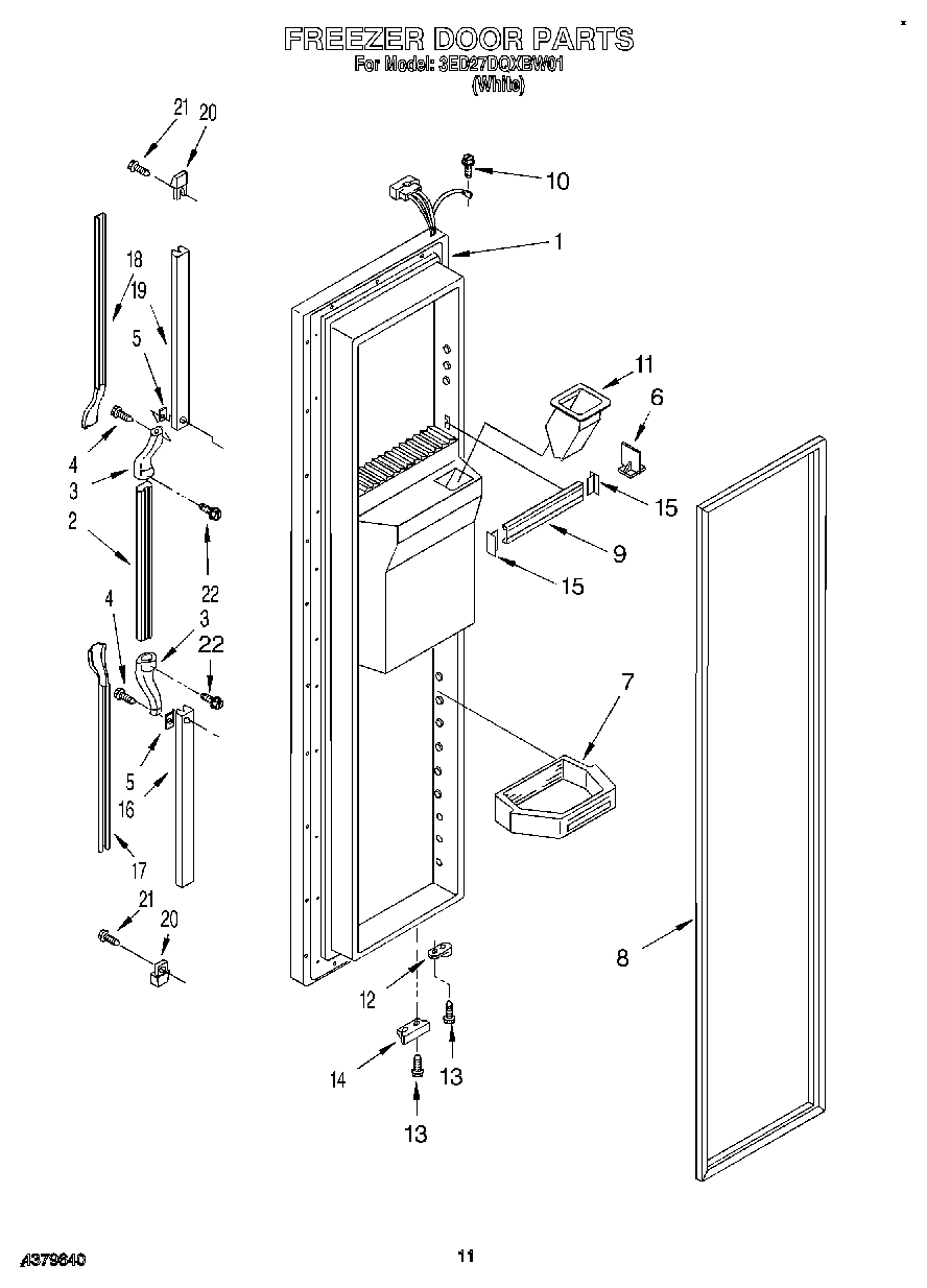07 - FREEZER DOOR