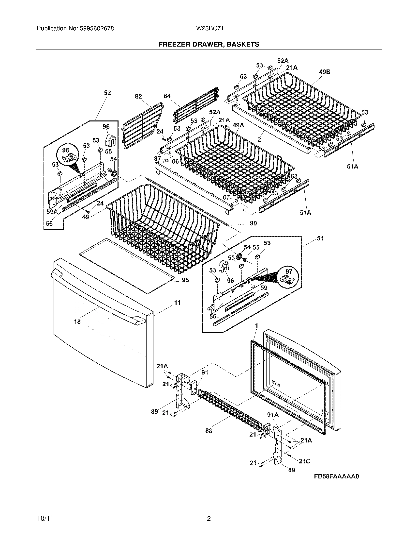 03 - FREEZER DRAWER - BASKET