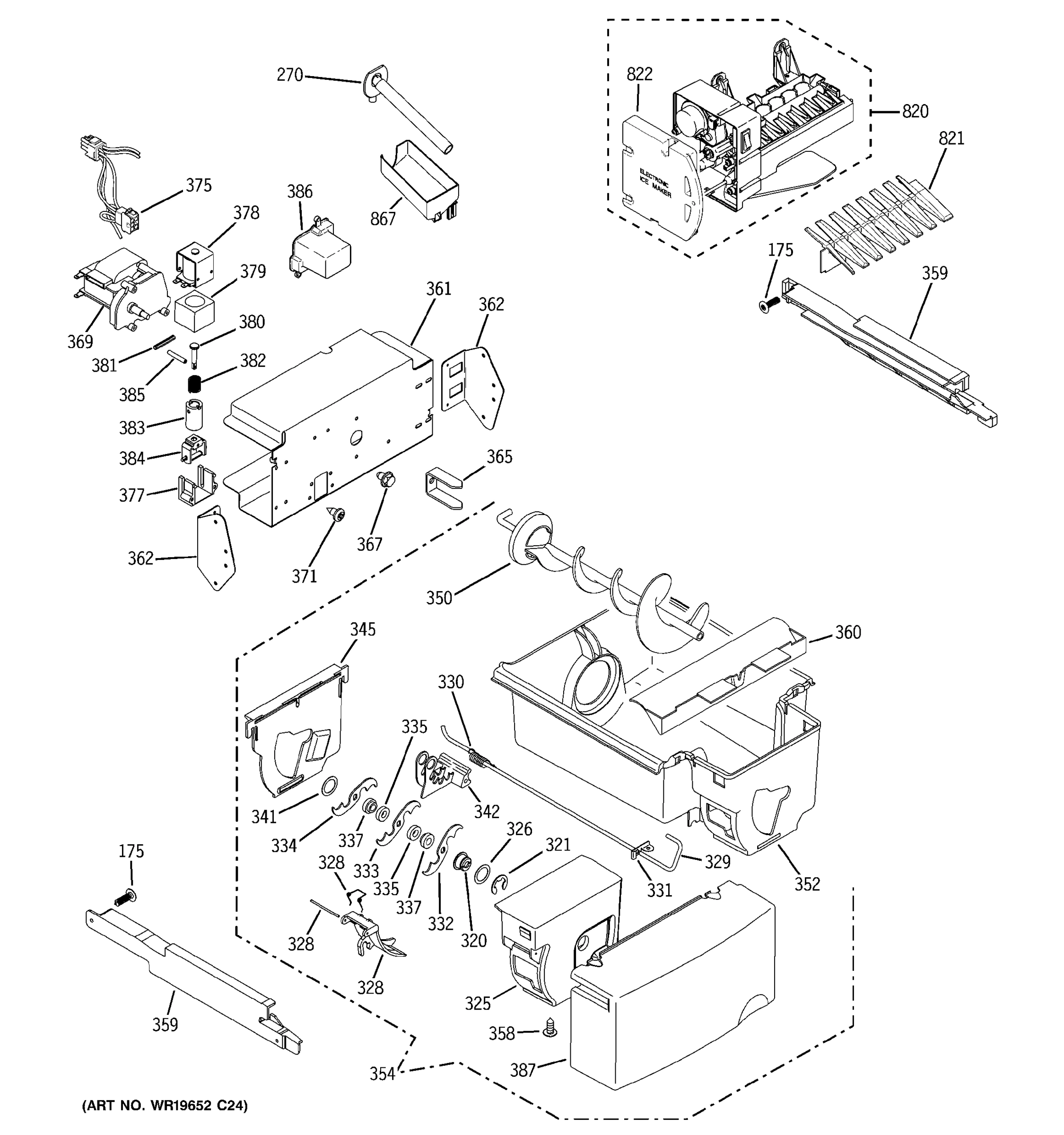 ICE MAKER & DISPENSER