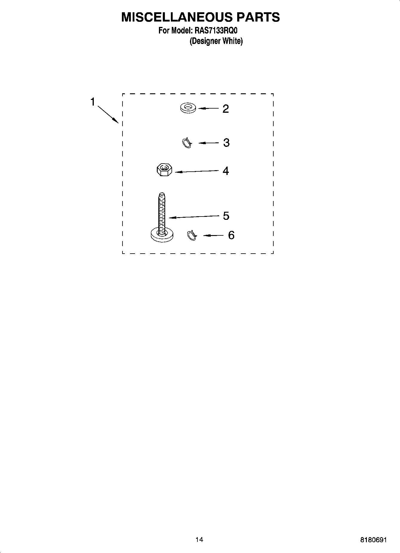 10 - MISCELLANEOUS PARTS, OPTIONAL PARTS