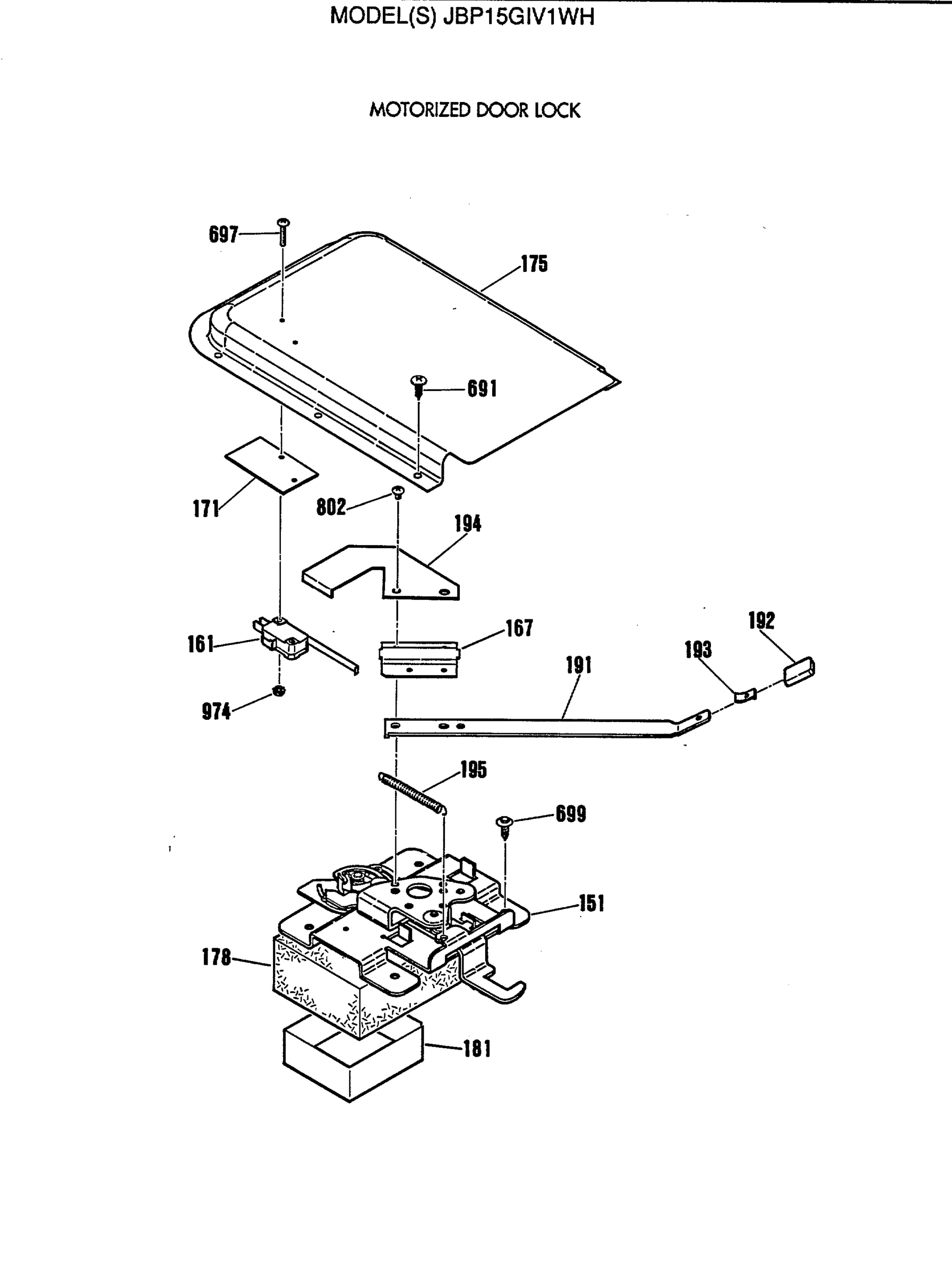 MOTORIZED DOOR LOCK