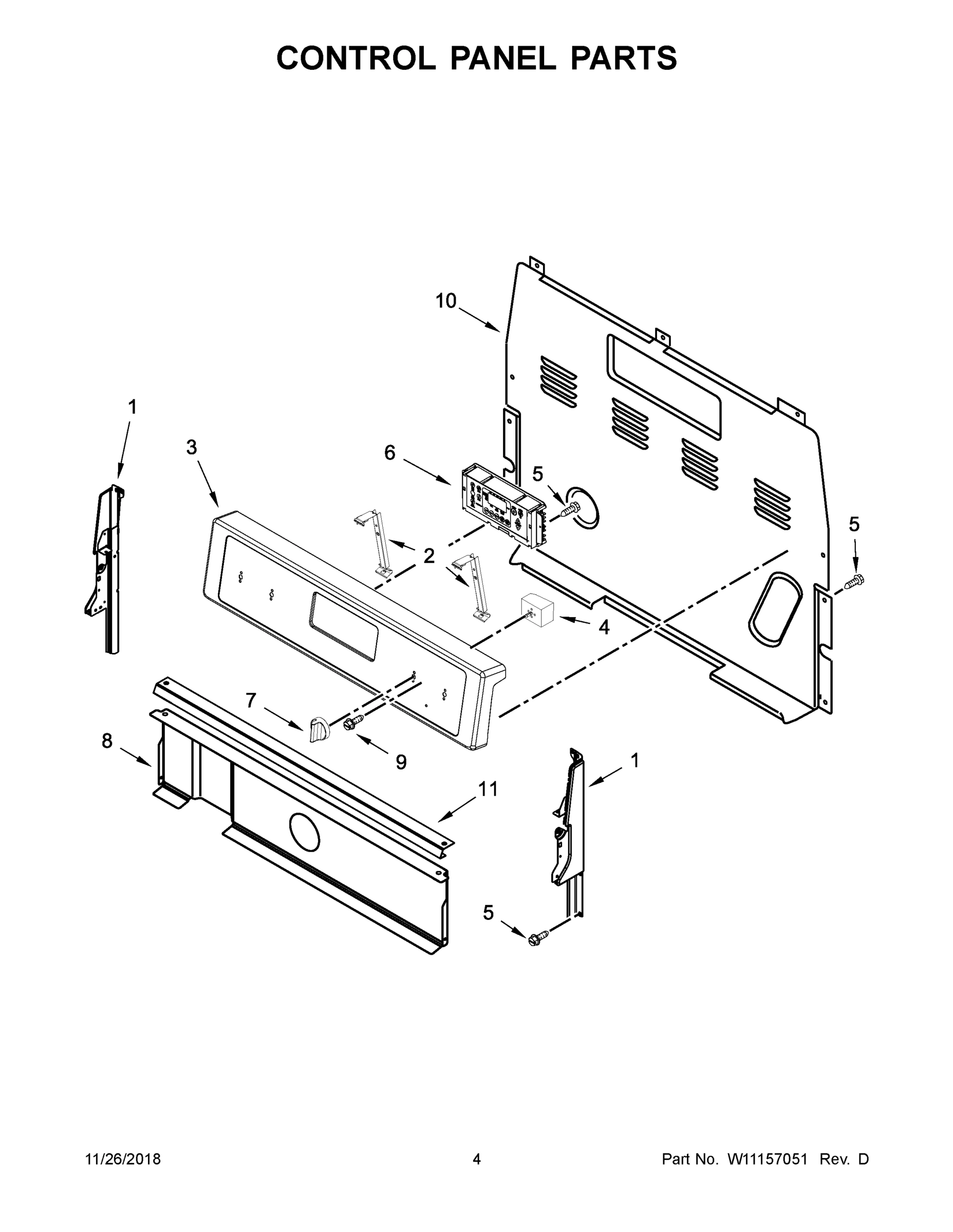 03 - CONTROL PANEL PARTS