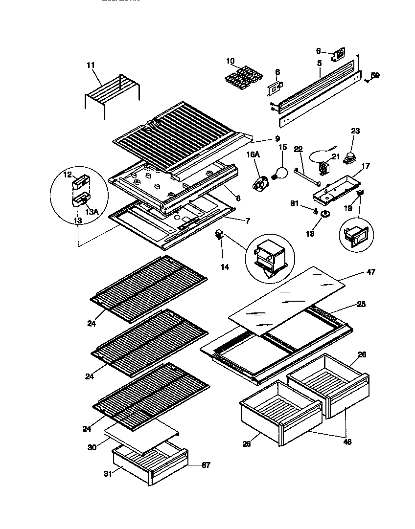 04 - SHELVES/CONTROLS