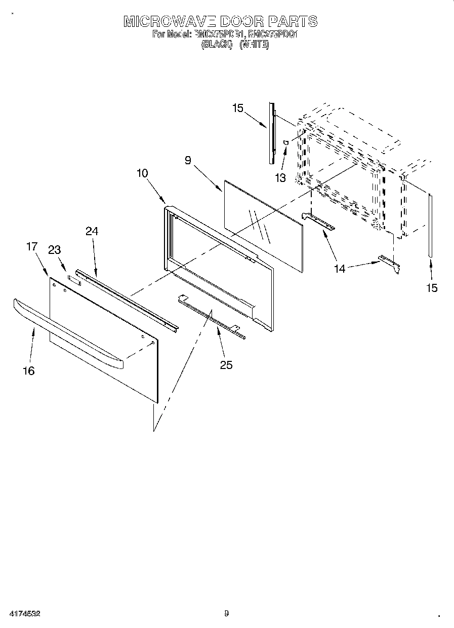 07 - MICROWAVE DOOR