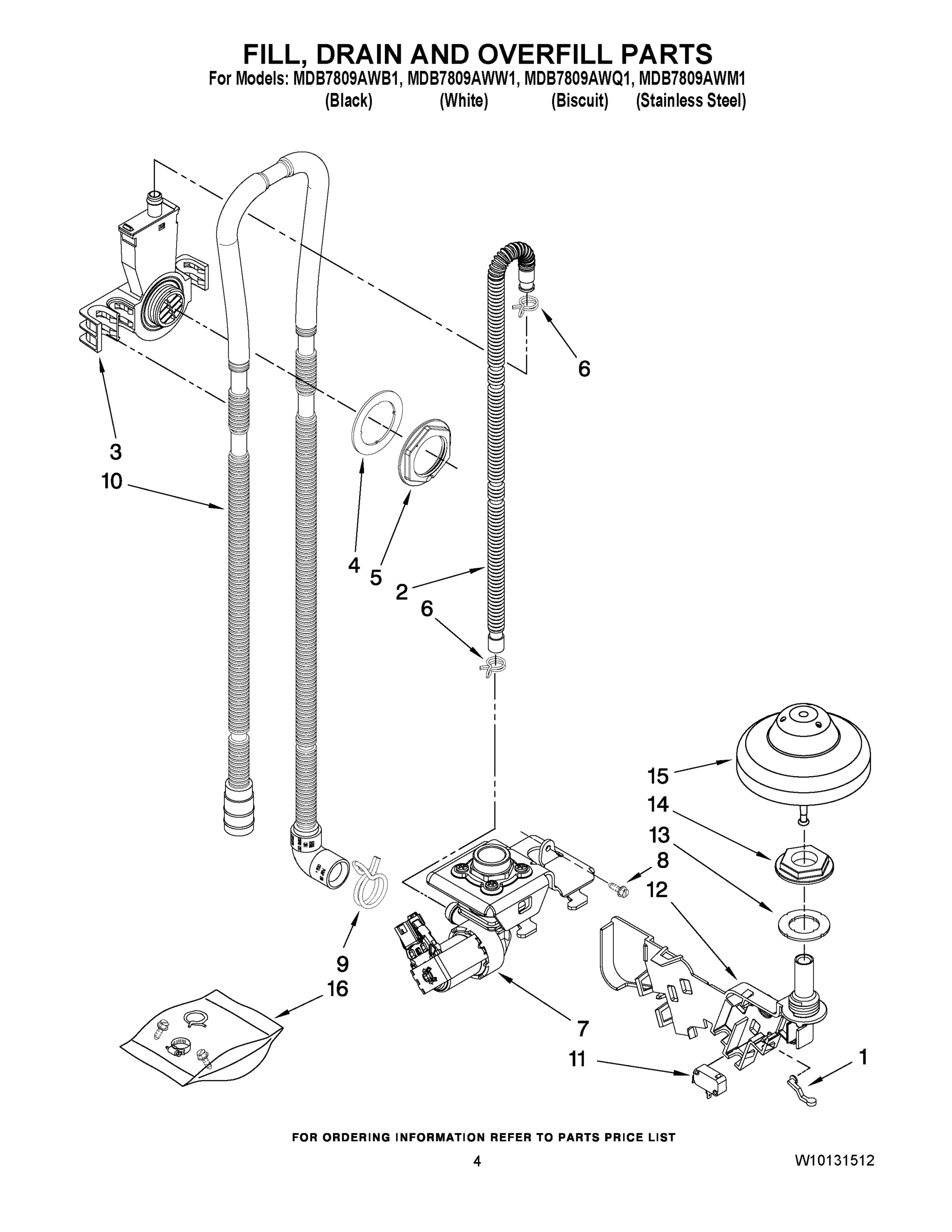 04 - FILL, DRAIN AND OVERFILL PARTS
