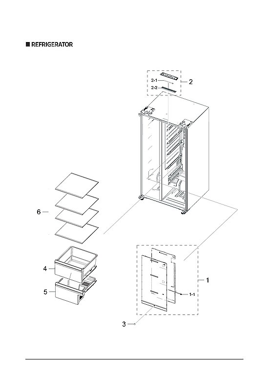 REFRIGERATOR PARTS
