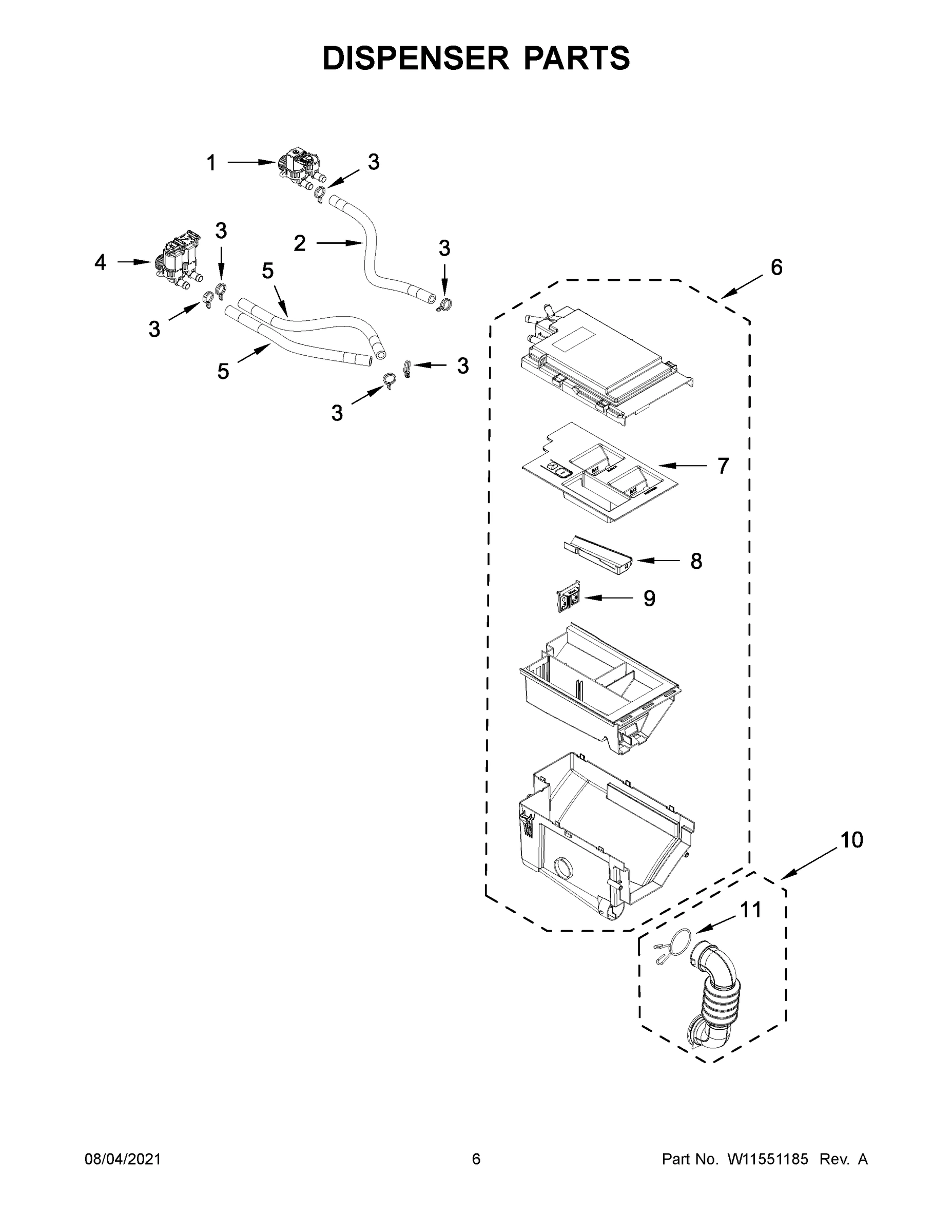 04 - DISPENSER PARTS