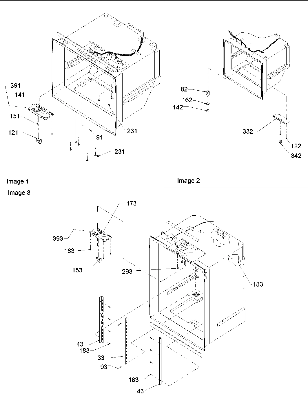 12 - SHELF LADDERS & LIGHT ASSY