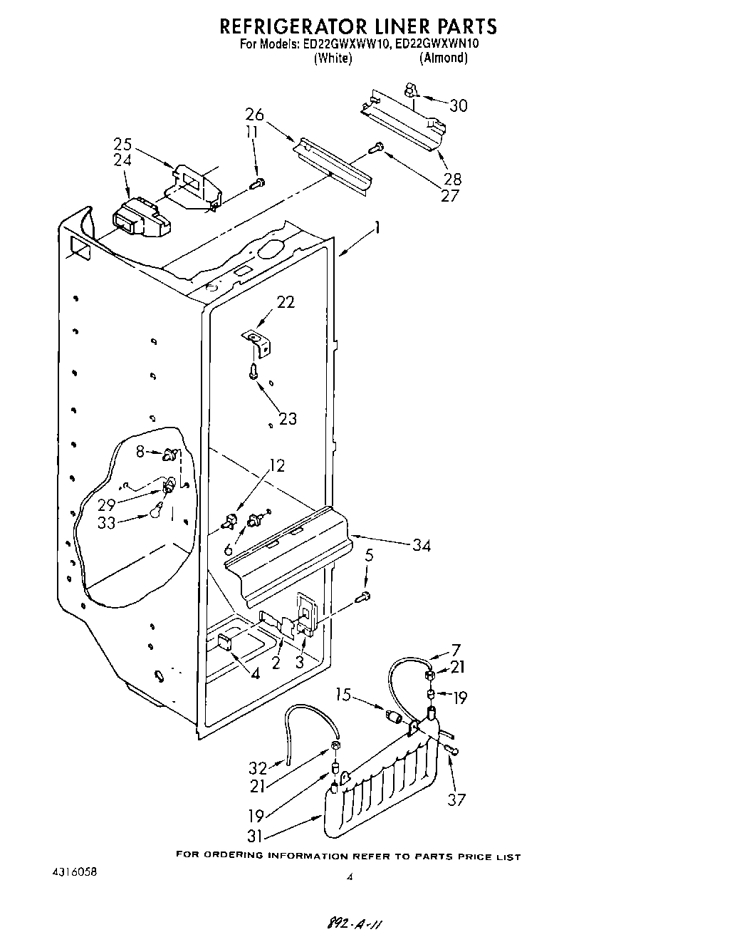 03 - REFRIGERATOR LINER