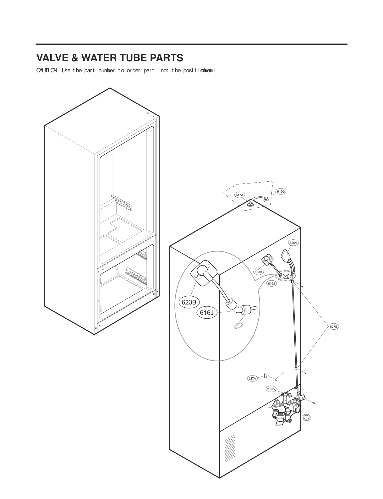 VALVE & WATER TUBE PARTS