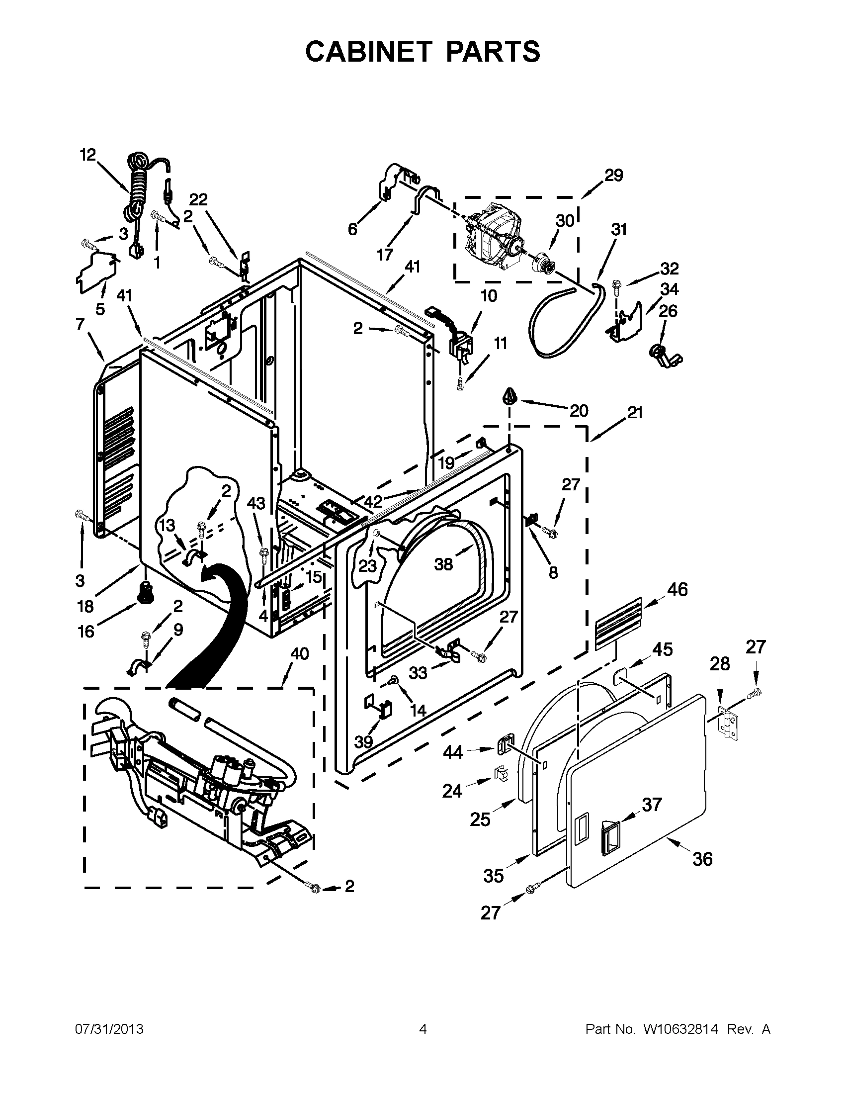 02 - CABINET PARTS