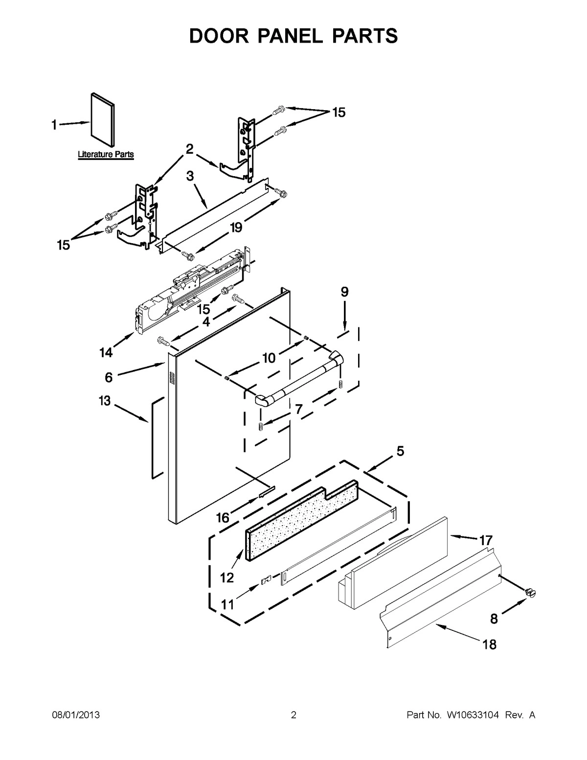 01 - DOOR PANEL PARTS