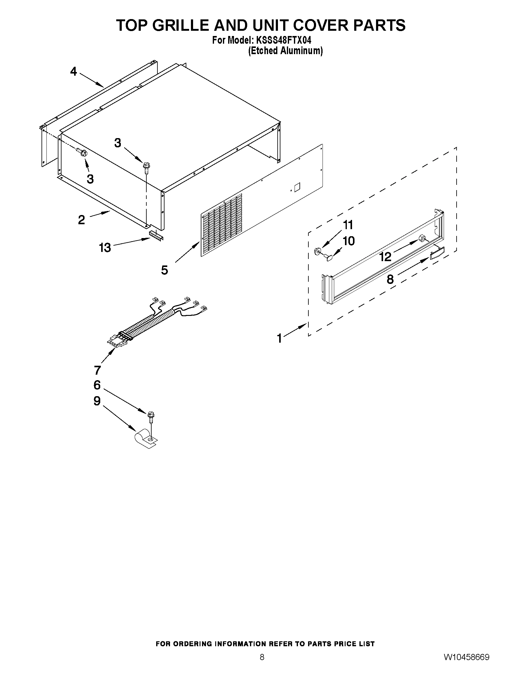 06 - TOP GRILLE AND UNIT COVER PARTS