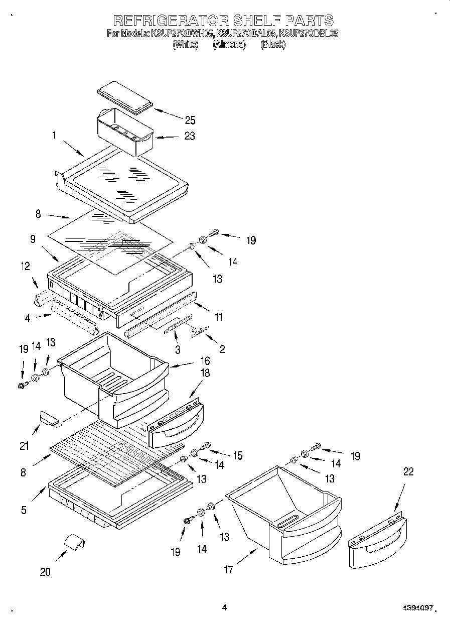 03 - REFRIGERATOR SHELF