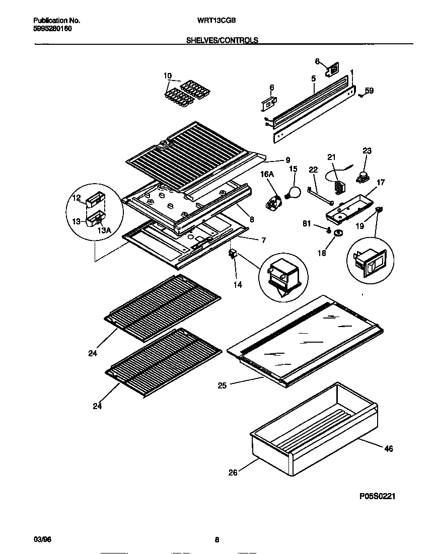 04 - SHELVES/CONTROLS