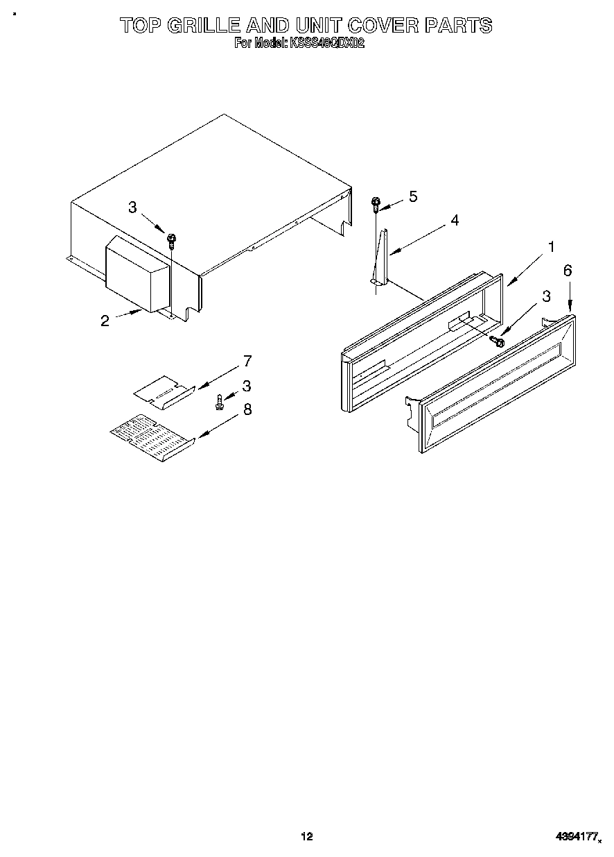 09 - TOP GRILLE AND UNIT COVER