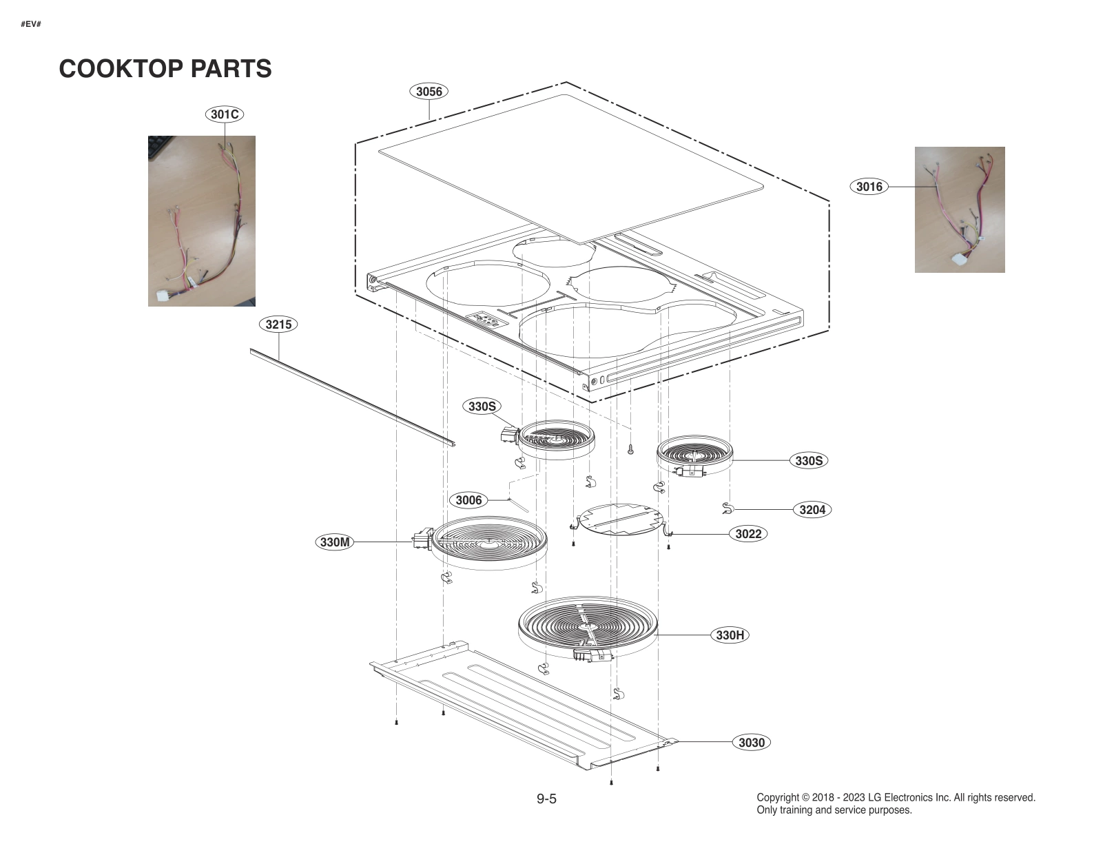 COOKTOP PARTS