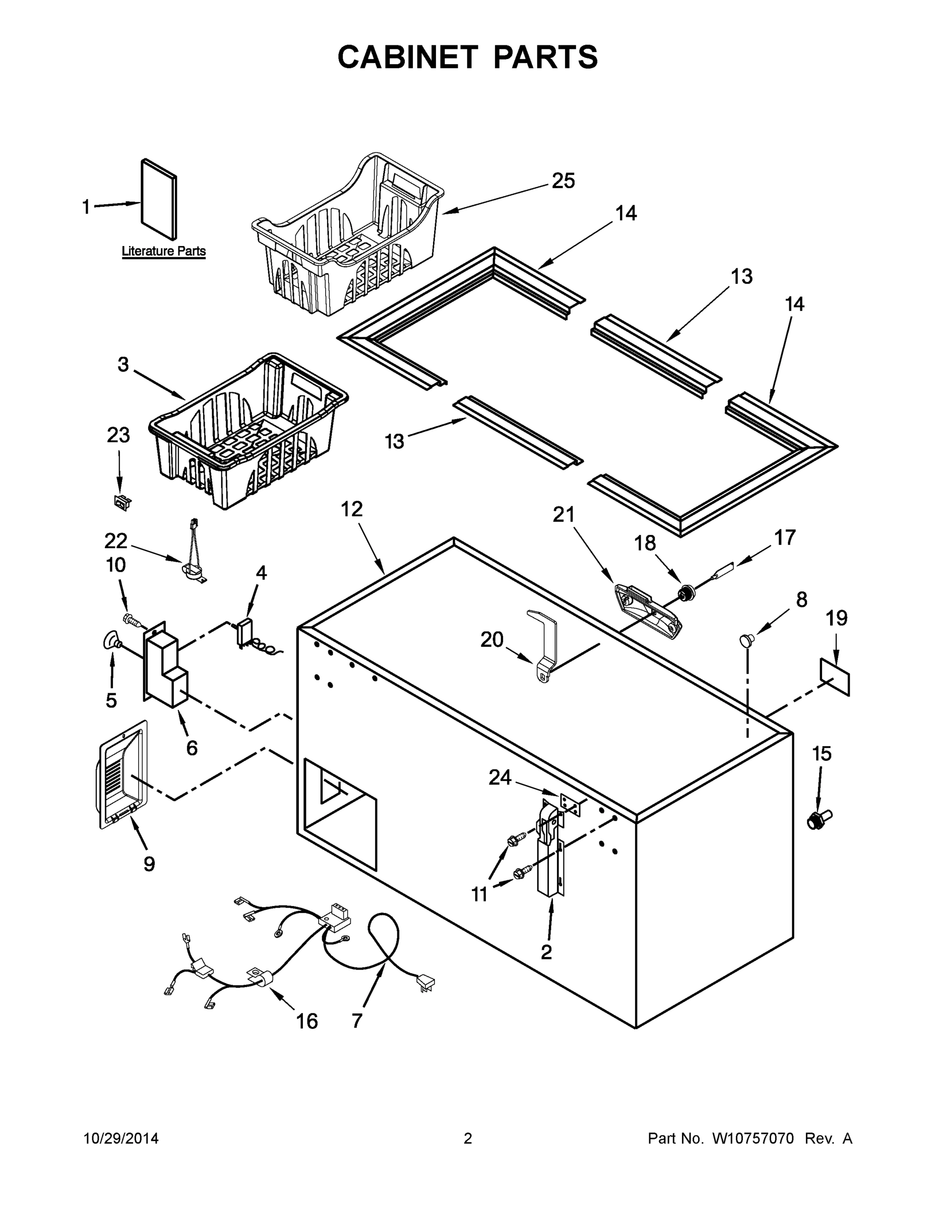 02 - CABINET PARTS