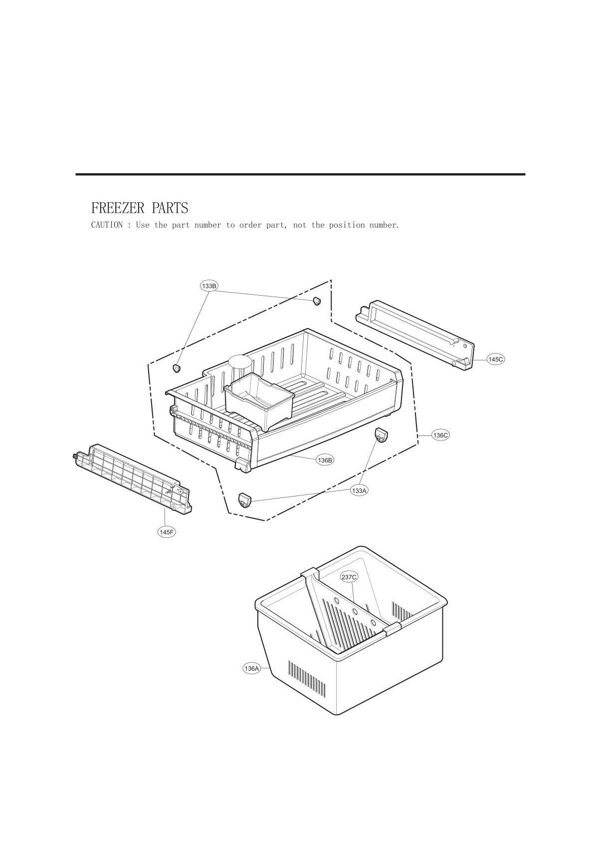 FREEZER PARTS