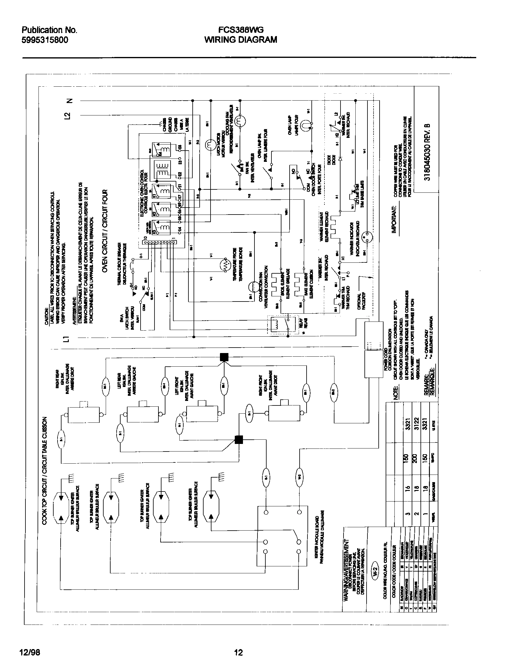12 - WIRING DIAGRAM