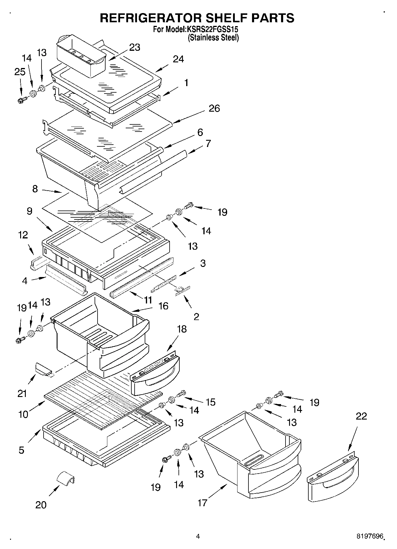 03 - REFRIGERATOR SHELF