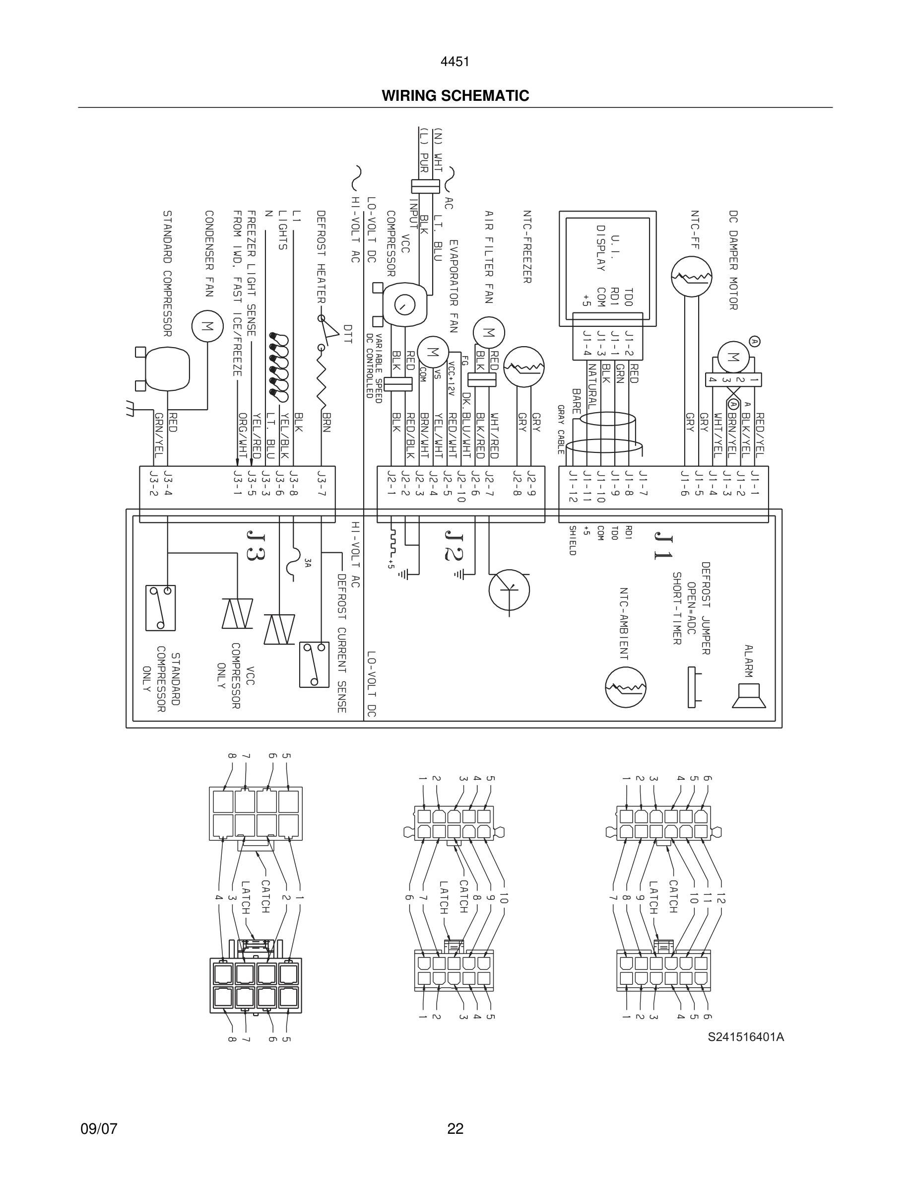 22 - WIRING SCHEMATIC