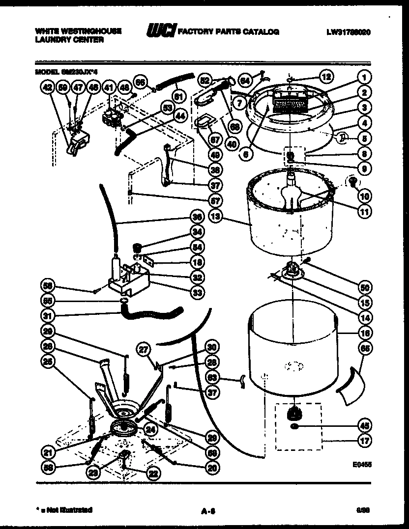 05 - TUBS, WATER VALVE AND LID SWITCH