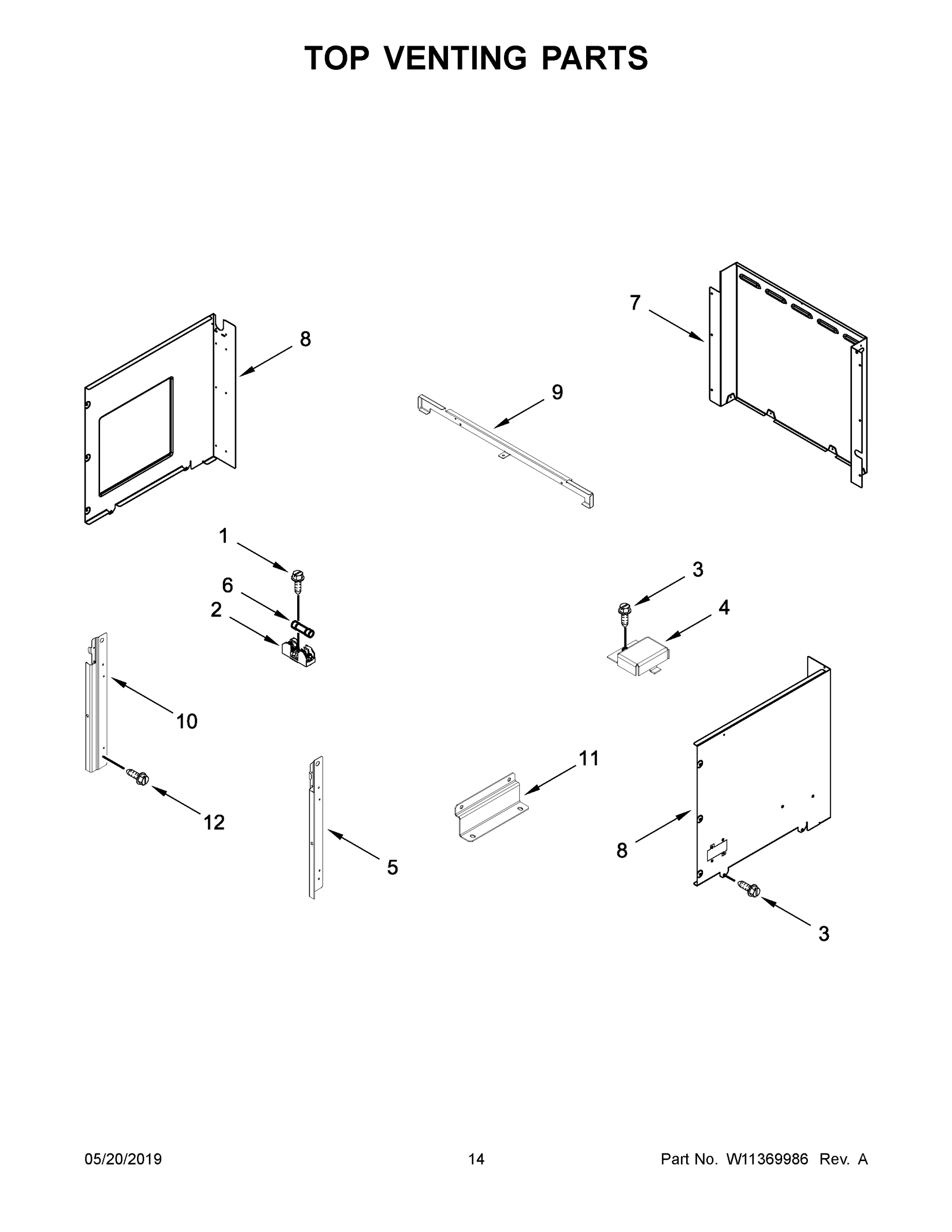 08 - TOP VENTING PARTS