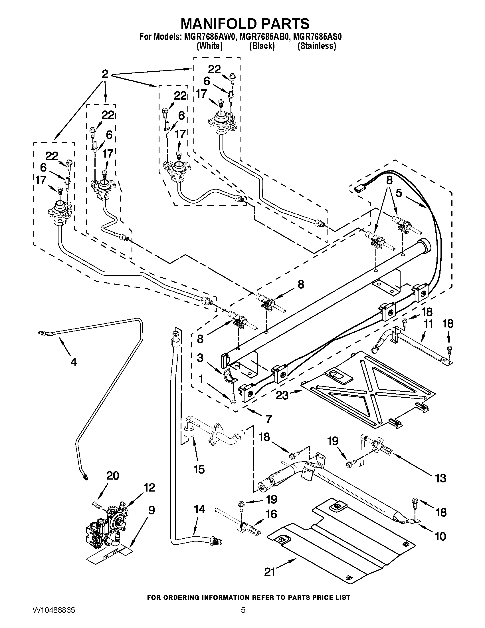 04 - MANIFOLD PARTS
