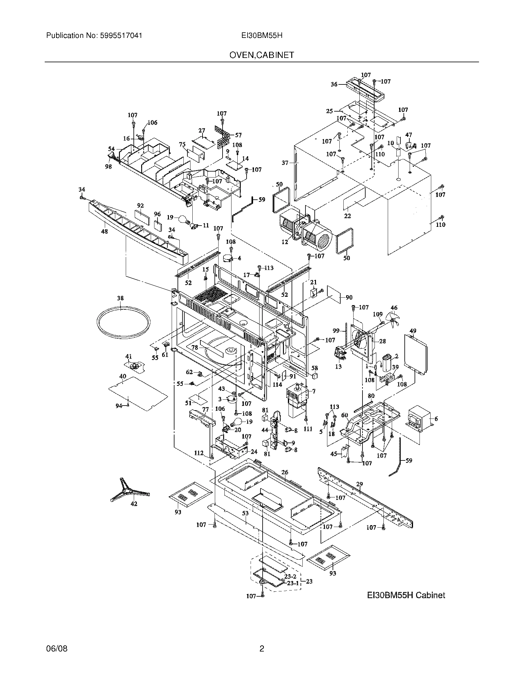 03 - OVEN,CABINET