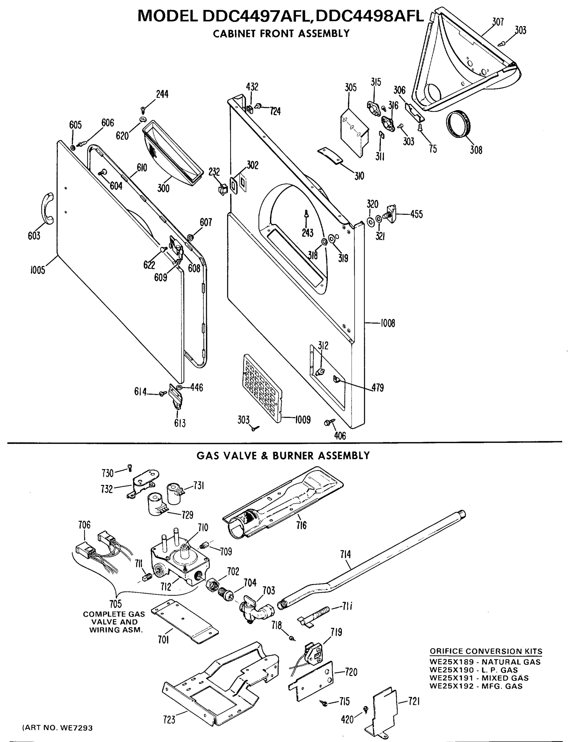 CABINET FRONT ASSEMBLY