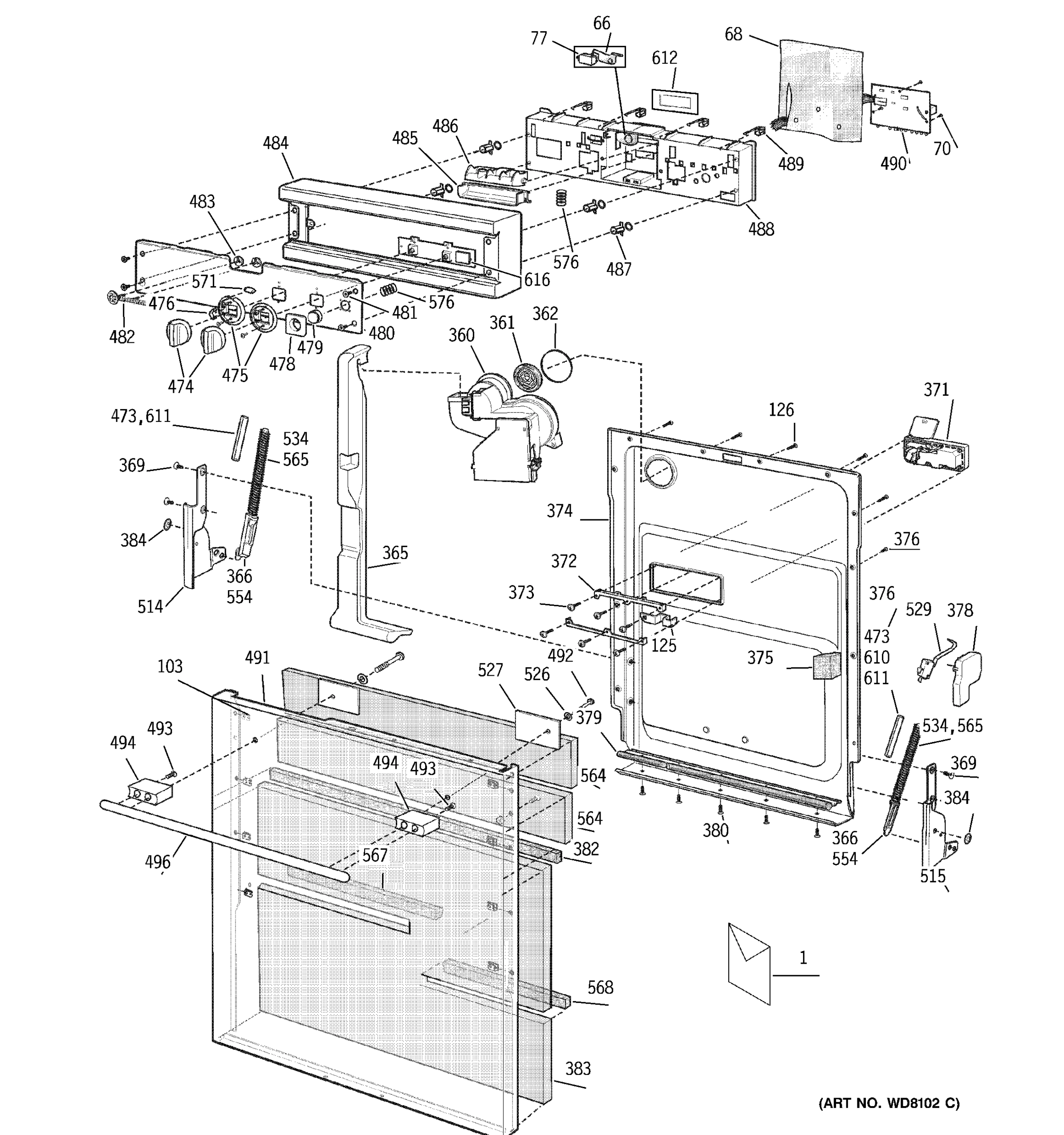 DOOR ASSEMBLY