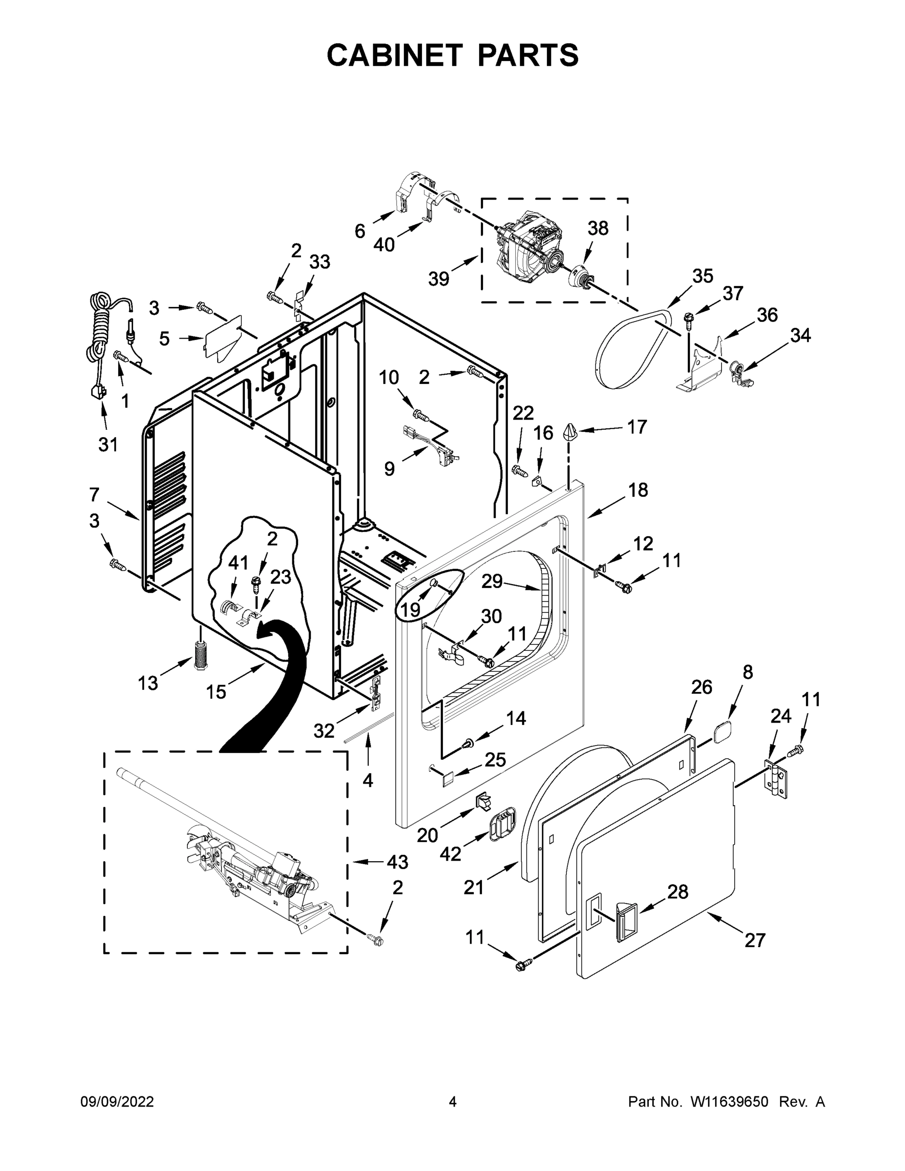 03 - CABINET PARTS