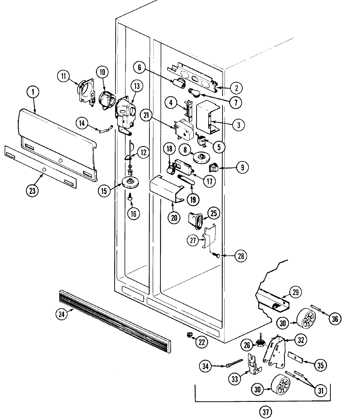 03 - FRESH FOOD COMPARTMENT