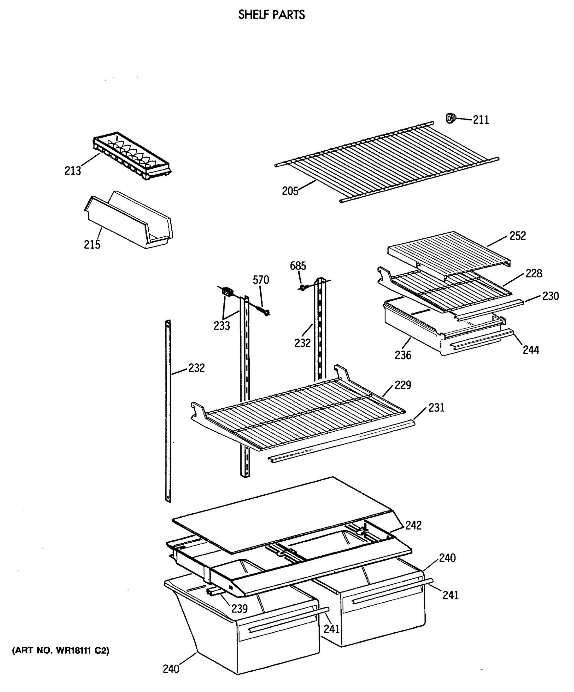 SHELF PARTS