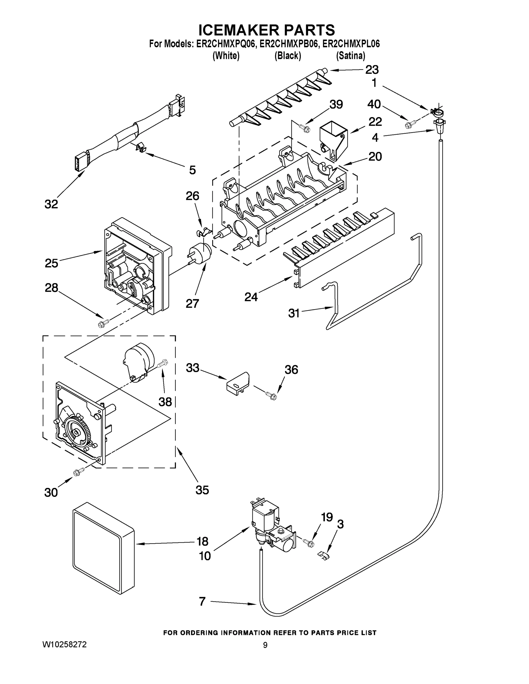05 - ICEMAKER PARTS