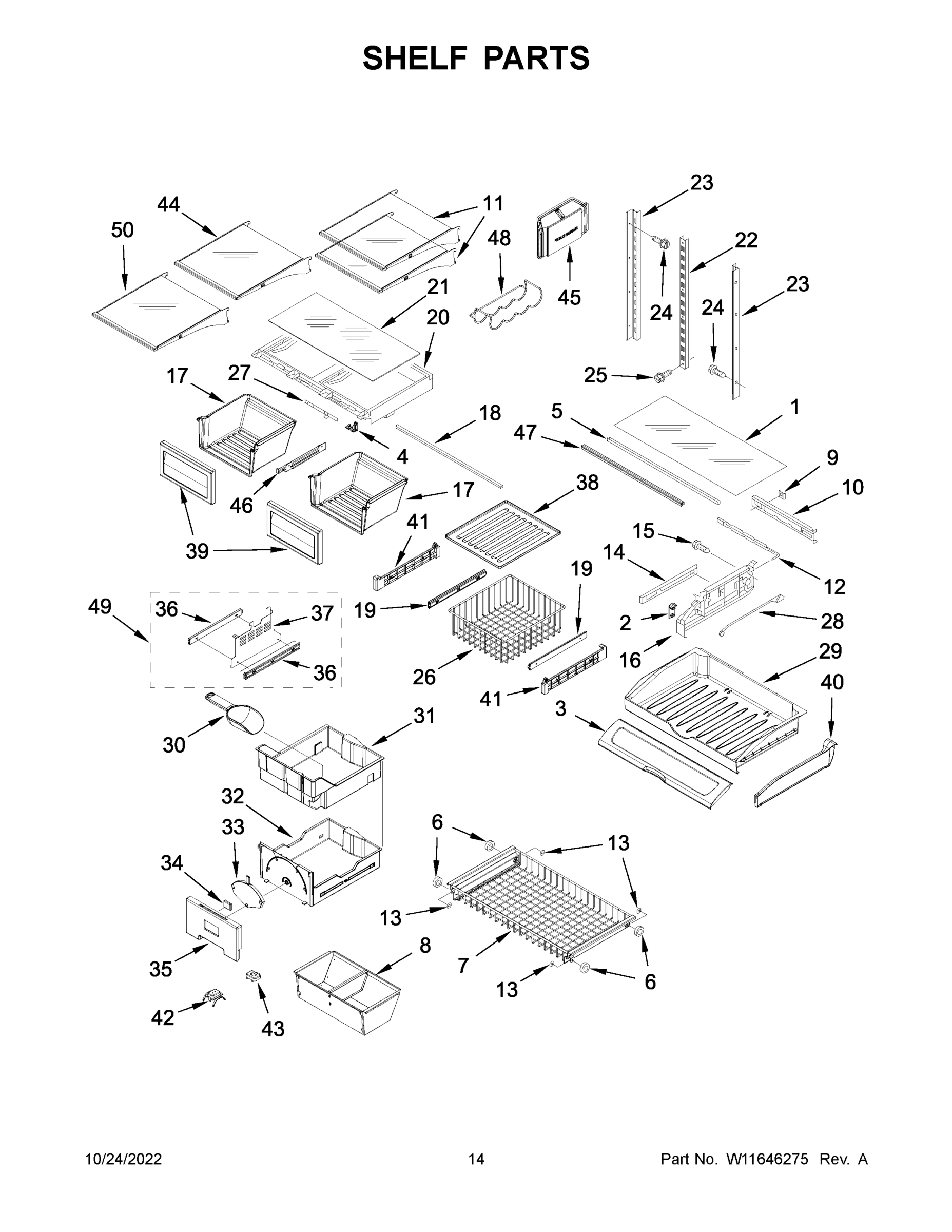 08 - SHELF PARTS