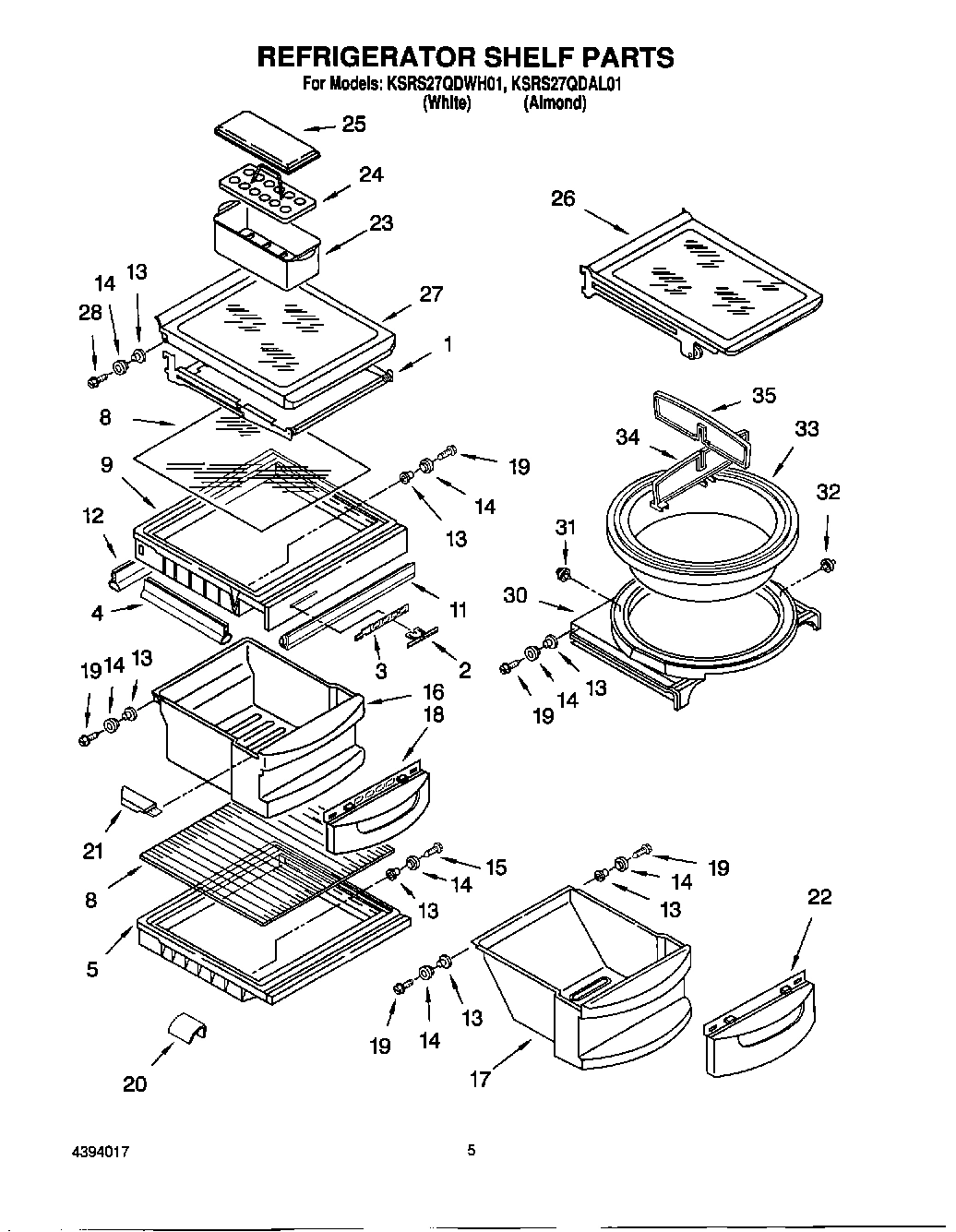 04 - REFRIGERATOR SHELF