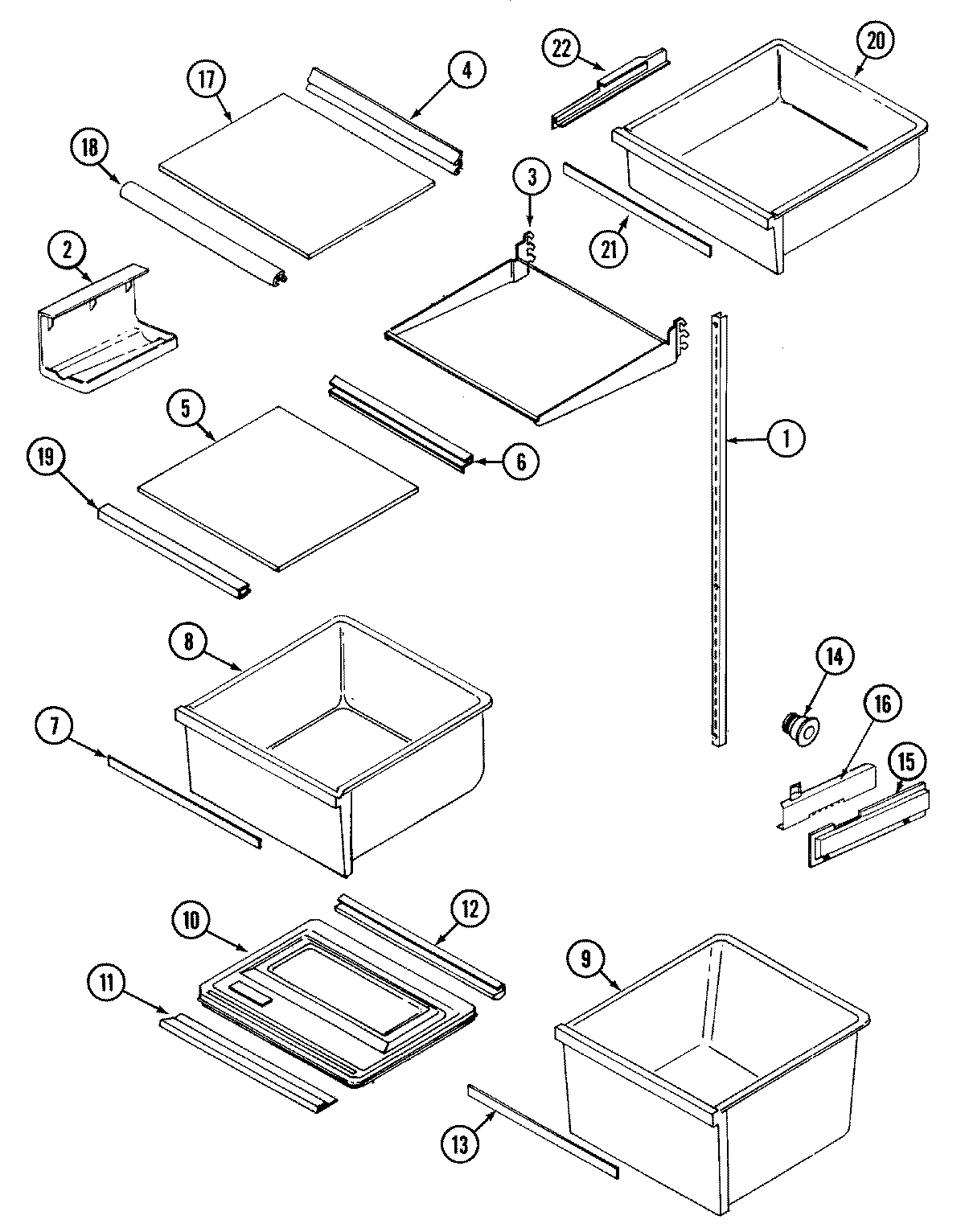 08 - SHELVES & ACCESSORIES