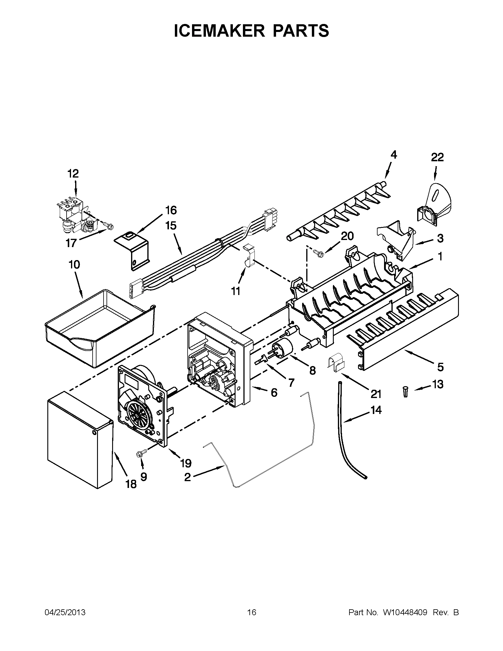 08 - ICEMAKER PARTS