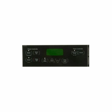 WB27T11511 GE Range Black Faceplate Graphics